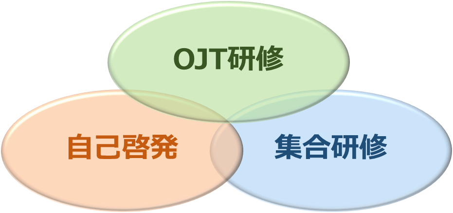 人材育成の考え方図